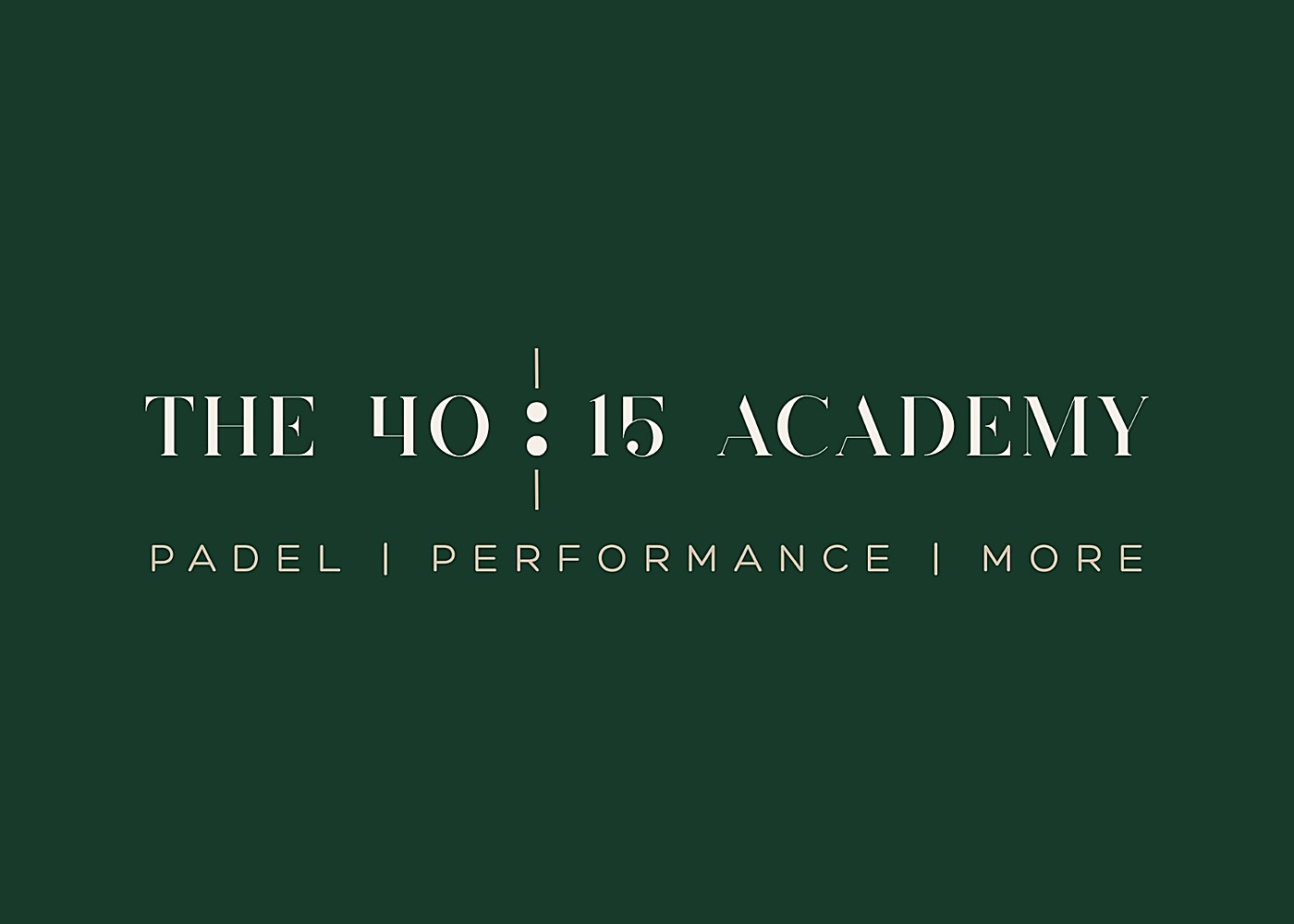 The 40:15 Academy